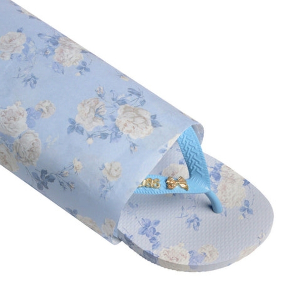 Women's LoveShackFancy Everblooming Rosettes Top Flip Flops•7/8•NWT - Picture 9 of 12